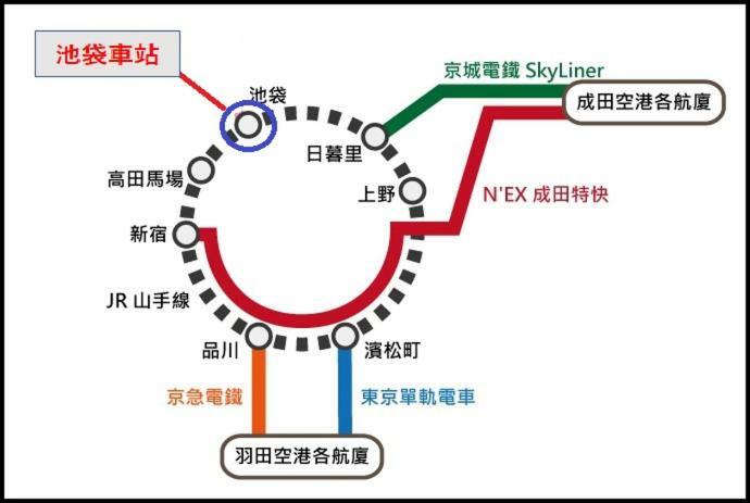 Ikebukuro Colorbee Hostela Tokyo Ngoại thất bức ảnh